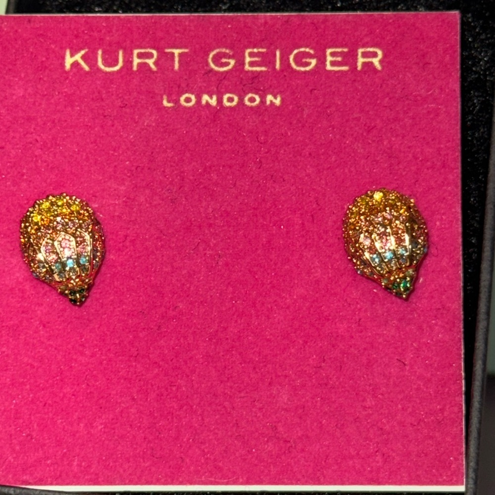 Kurt Geiger Eagle Head Earrings